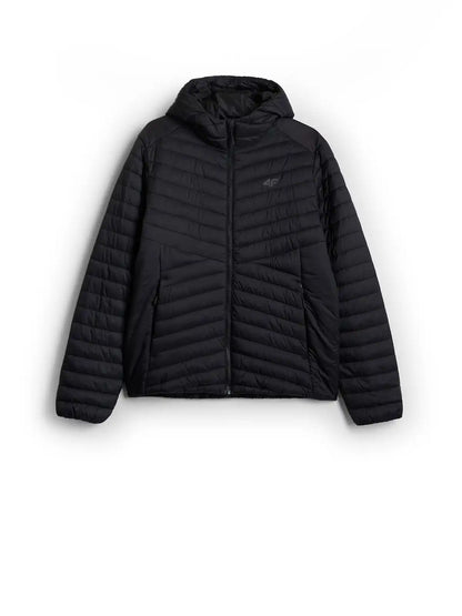 Мужской пуховик с капюшоном 4F M0935 4FWAW26TDJAM0935 deep black