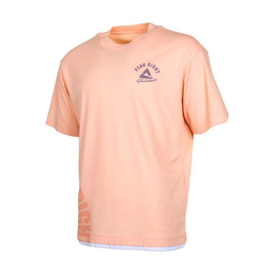 Мужская футболка casual Peak  FW6252041 pink