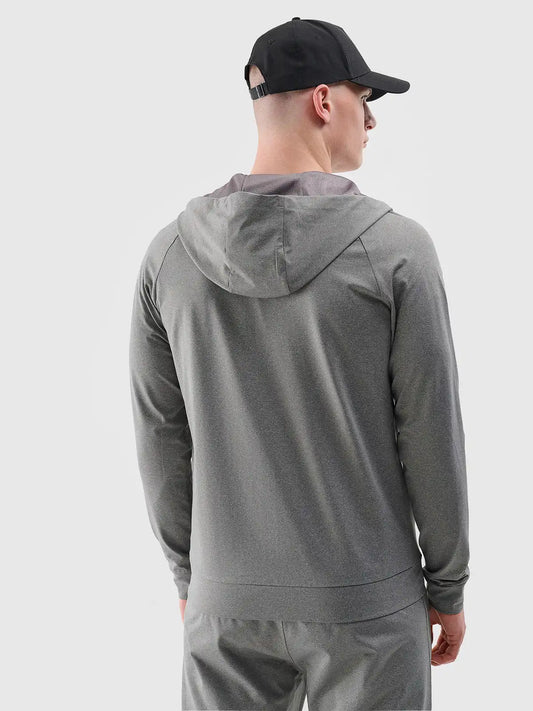 Мужской батник на молнии 4F M512 4FWSS25TFSWM512 grey melange