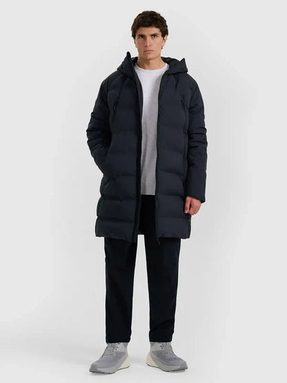 Jachetă impermeabilă pentru bărbați 4F M0995 4FWAW25TTJAM0995 deep black