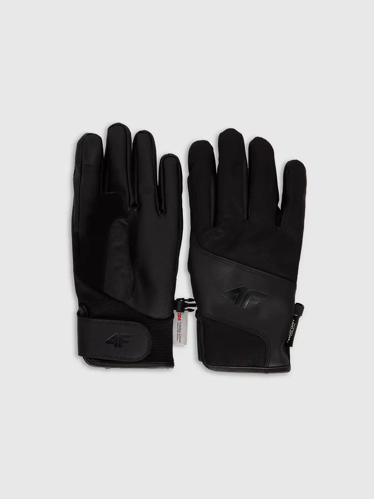 Перчатки мужские горнолыжные 4F M255 4FWAW26AFGLM255 deep black