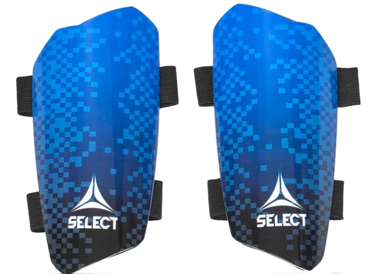 Shin guards standard green/blue