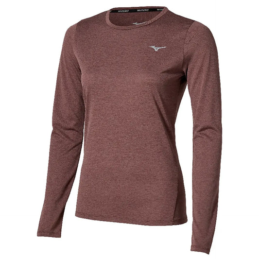 Женский лонгслив для бега Mizuno Core Impulse LS Tee J2GAC722 63