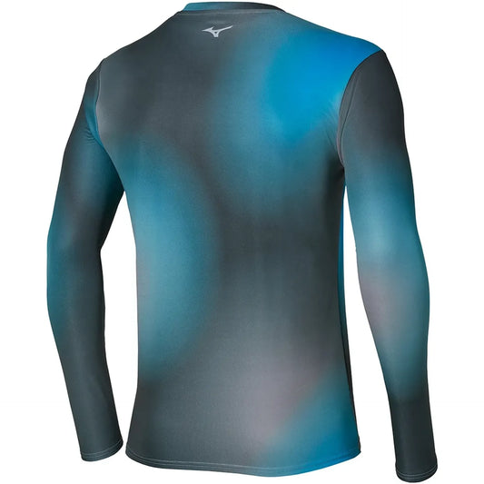 Мужской лонгслив для бега Mizuno  Core Graphic LS Tee J2GAD512 07