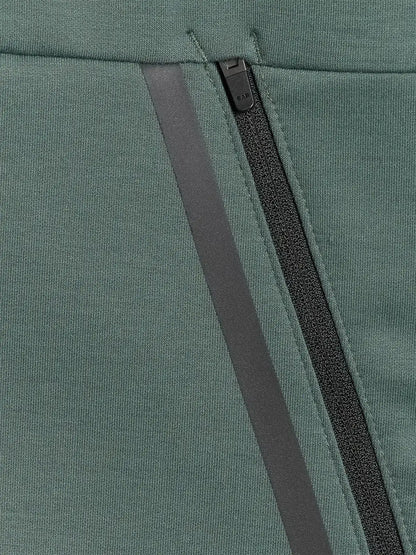 Hanorac cu fermoar pentru bărbați 4F M1865 4FWAW25TSWSM1865 green