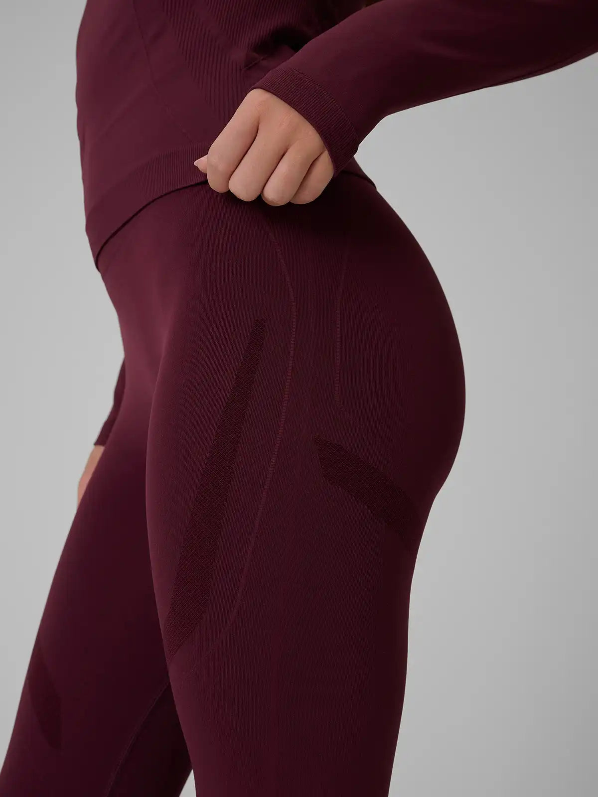 Женские леггинсы термо 4F F325 4FWAW26USEAF325 burgundy