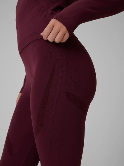 Женские леггинсы термо 4F F325 4FWAW26USEAF325 burgundy