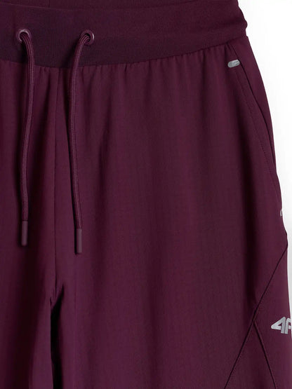 Pantaloni sportivi pentru femei 4F F1753 4FWAW26TTROF1753 dark pink 