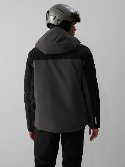 Geacă de ski pentru bărbați 4F M1203 4FWAW26TTJAM1203 dark grey