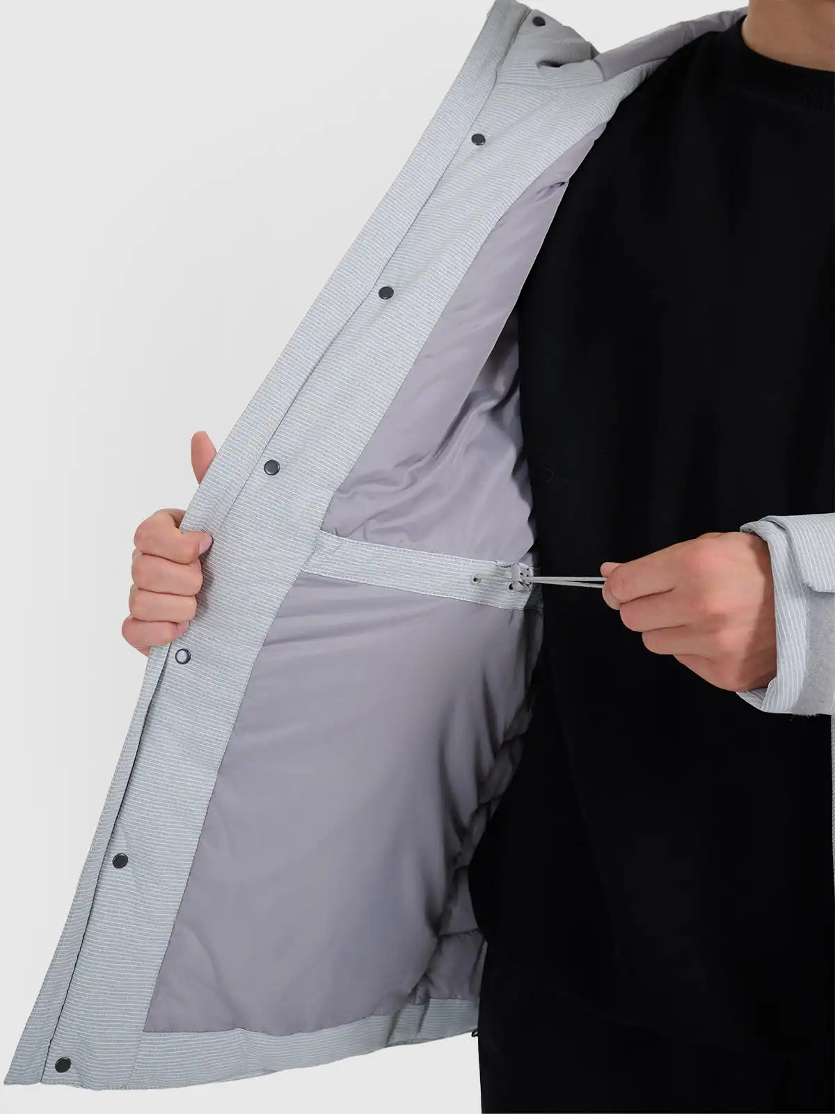 Jachetă impermeabilă pentru bărbați 4F M0884 4FWAW25TTJAM0884 grey