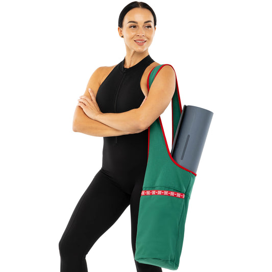 Geantă pentru yoga LiveUp BLOOM CS7085/GN