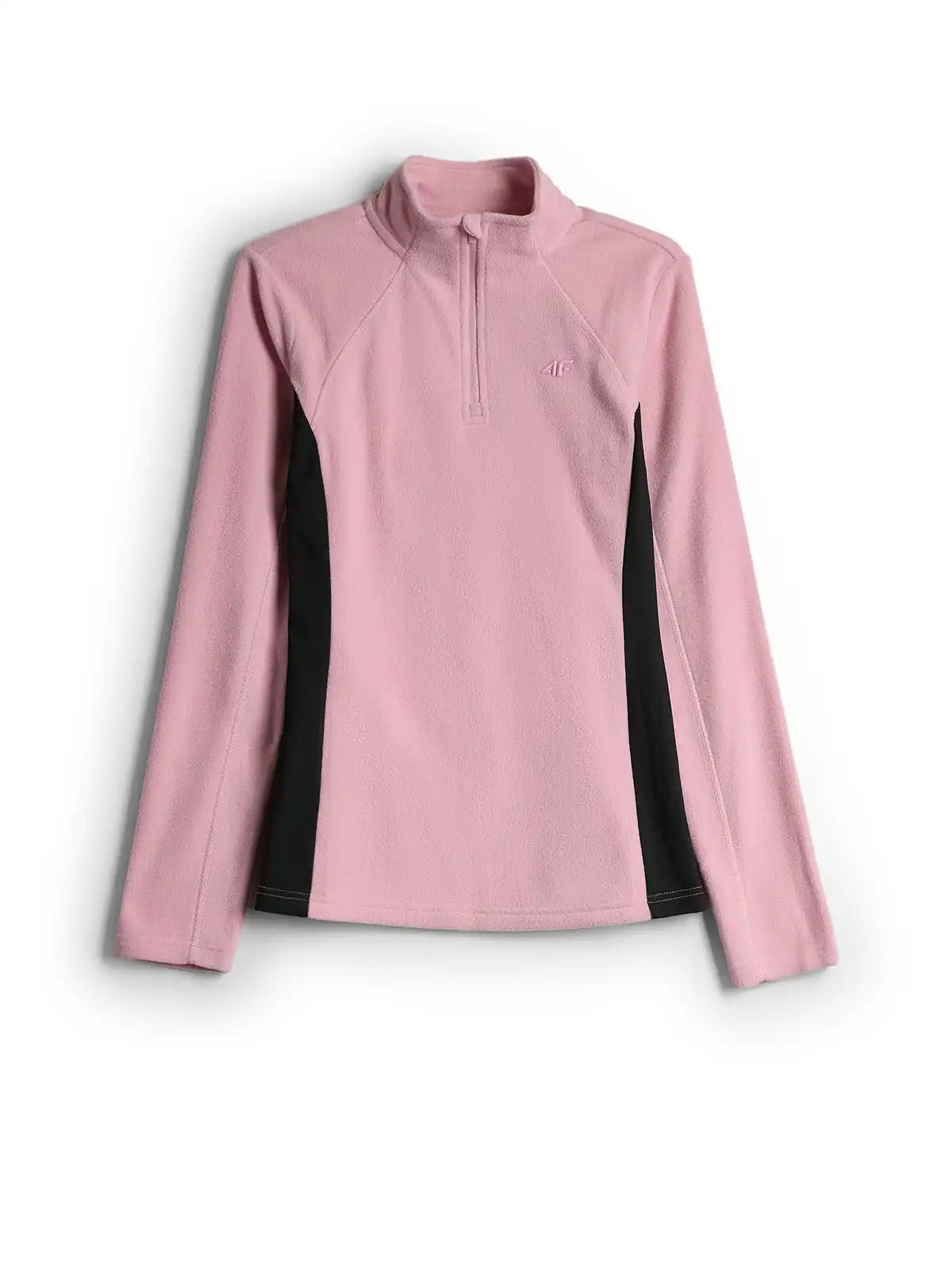 Hanorac microfleece pentru femei 4F F085 4FWAW26UFLEF085 light pink