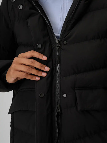 Женский длинный пуховик 4F F0929 4FWAW26TDJAF0929 deep black