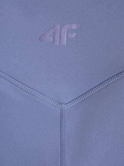 Женские леггинсы для йоги 4F F480 4FWAW26TFTIF480 light blue