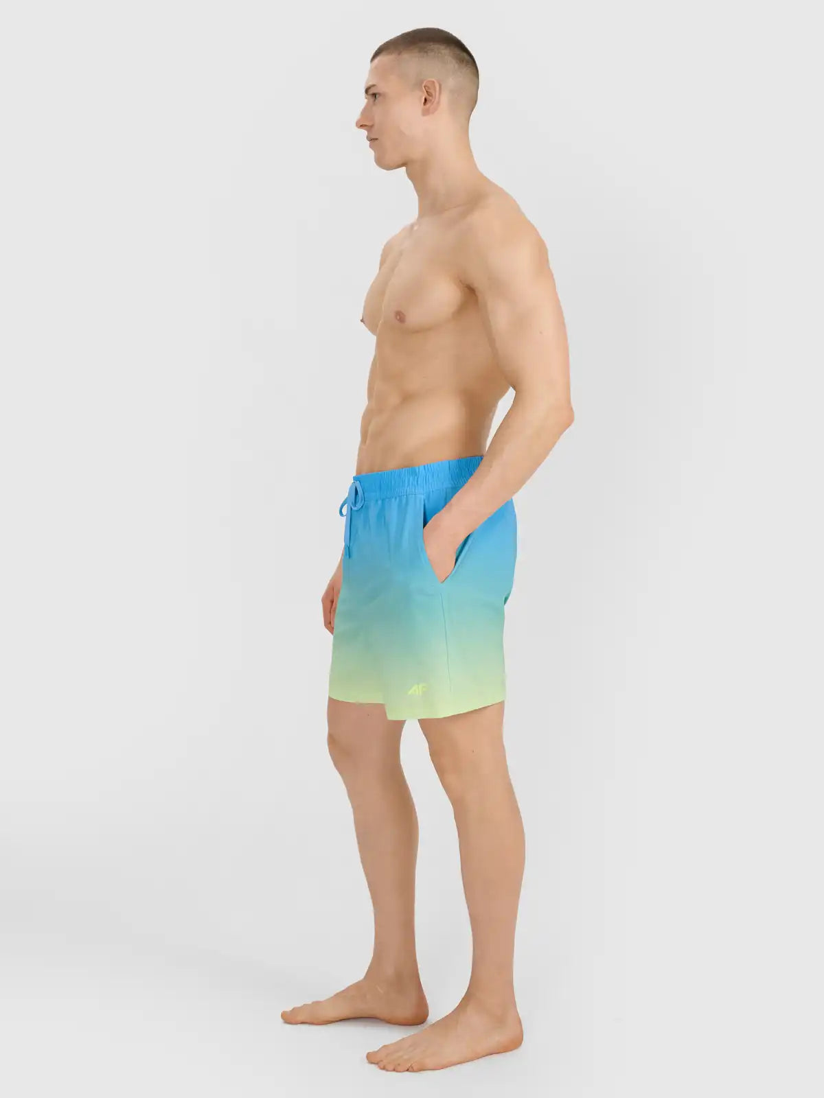 Мужские пляжные шорты 4F M132 4FWSS25UBDSM132 blue