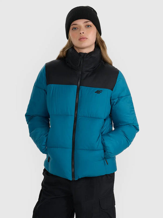 Женский пуховик 4F F581 4FWAW25TDJAF581 teal