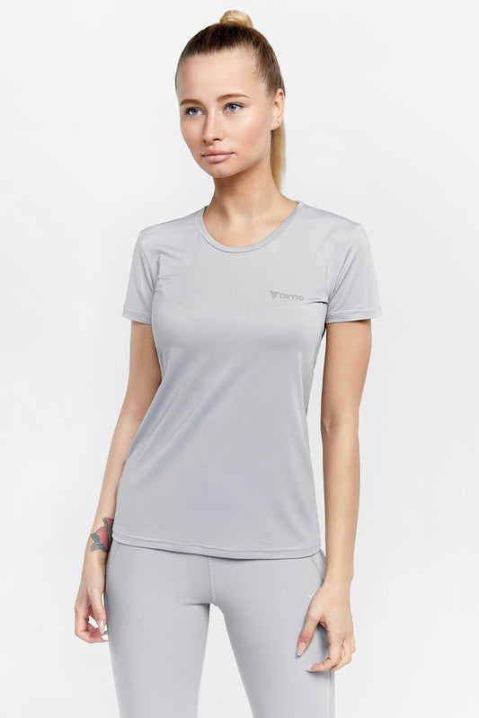 Tricou de fitness pentru femei AimoSport TRF004-3 grey