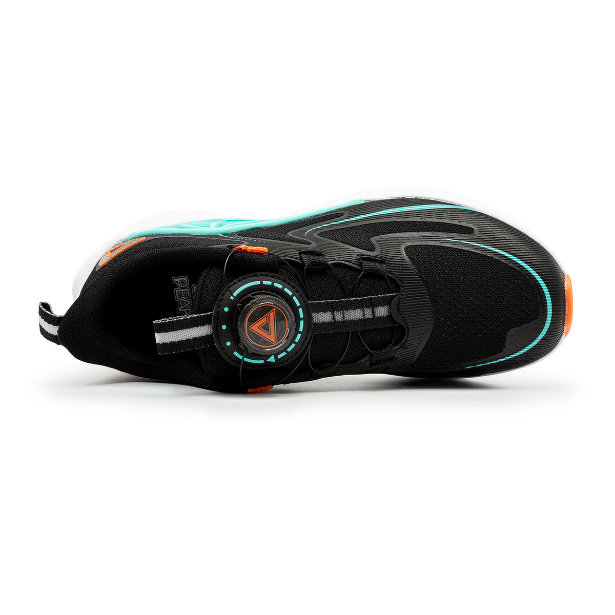 Adidași de alergare pentru copii Peak EK53230H black/lt.green