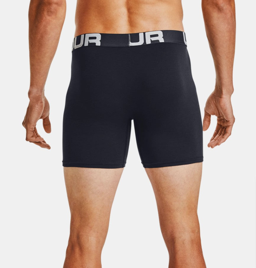 Нижнее белье Under Armour ua charged cotton 6in 3 pack-blk 1363617-001