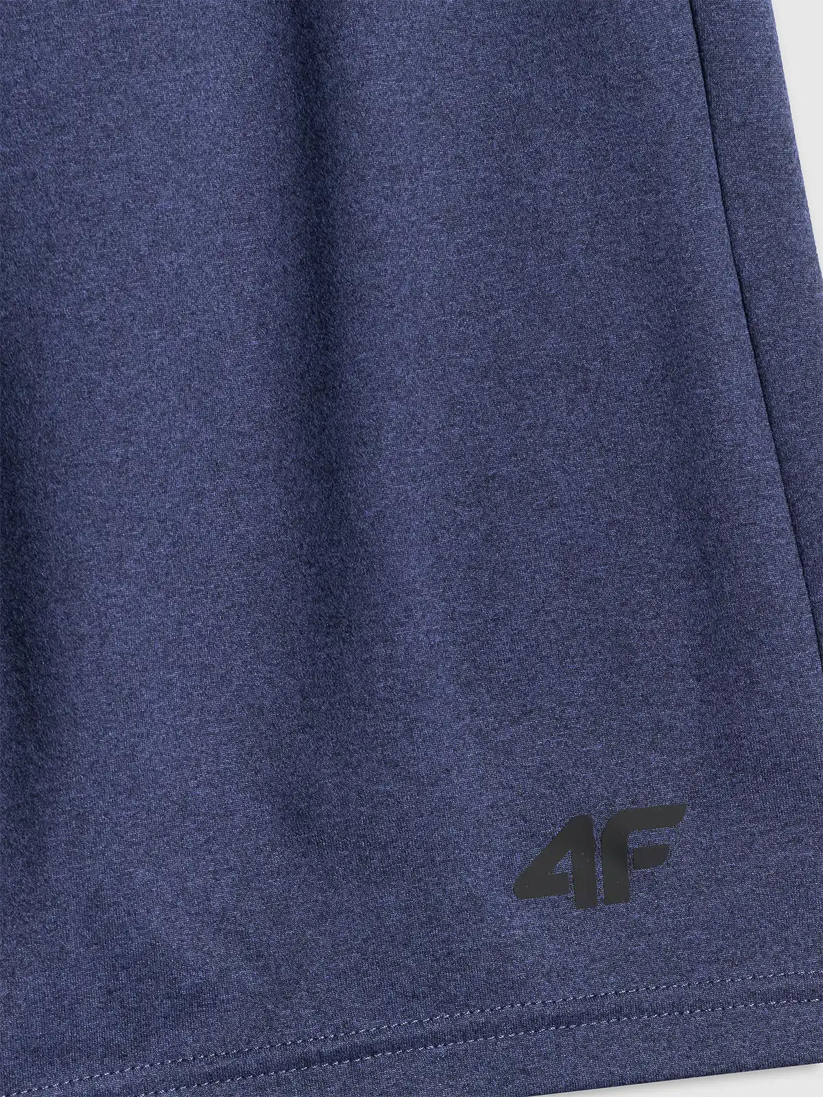 Pantaloni scurți de antrenament pentru bărbați  4F M1277 4FWSS26TFSHM1277 navy melange