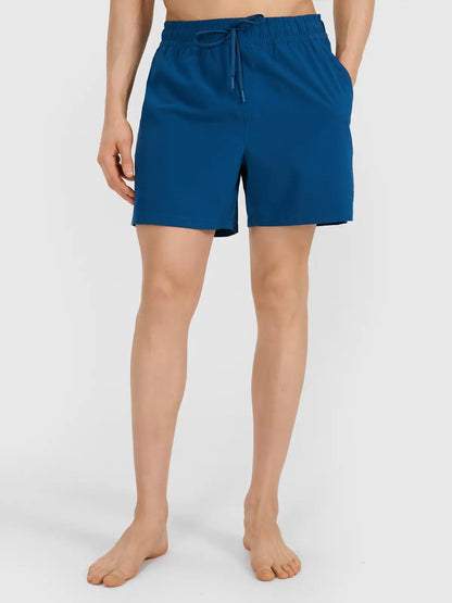 Pantaloni scurți de plajă pentru bărbați 4F M134 4FWSS25UBDSM134 teal