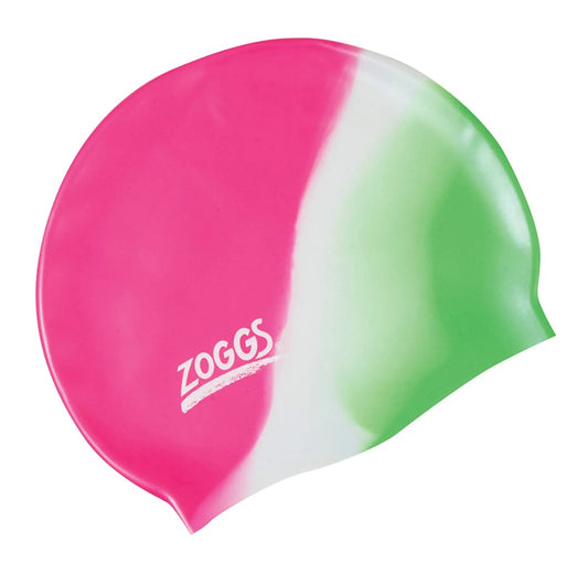Шапочка для плавания Zoggs Jr Silicone Cap Multi Colour gywh