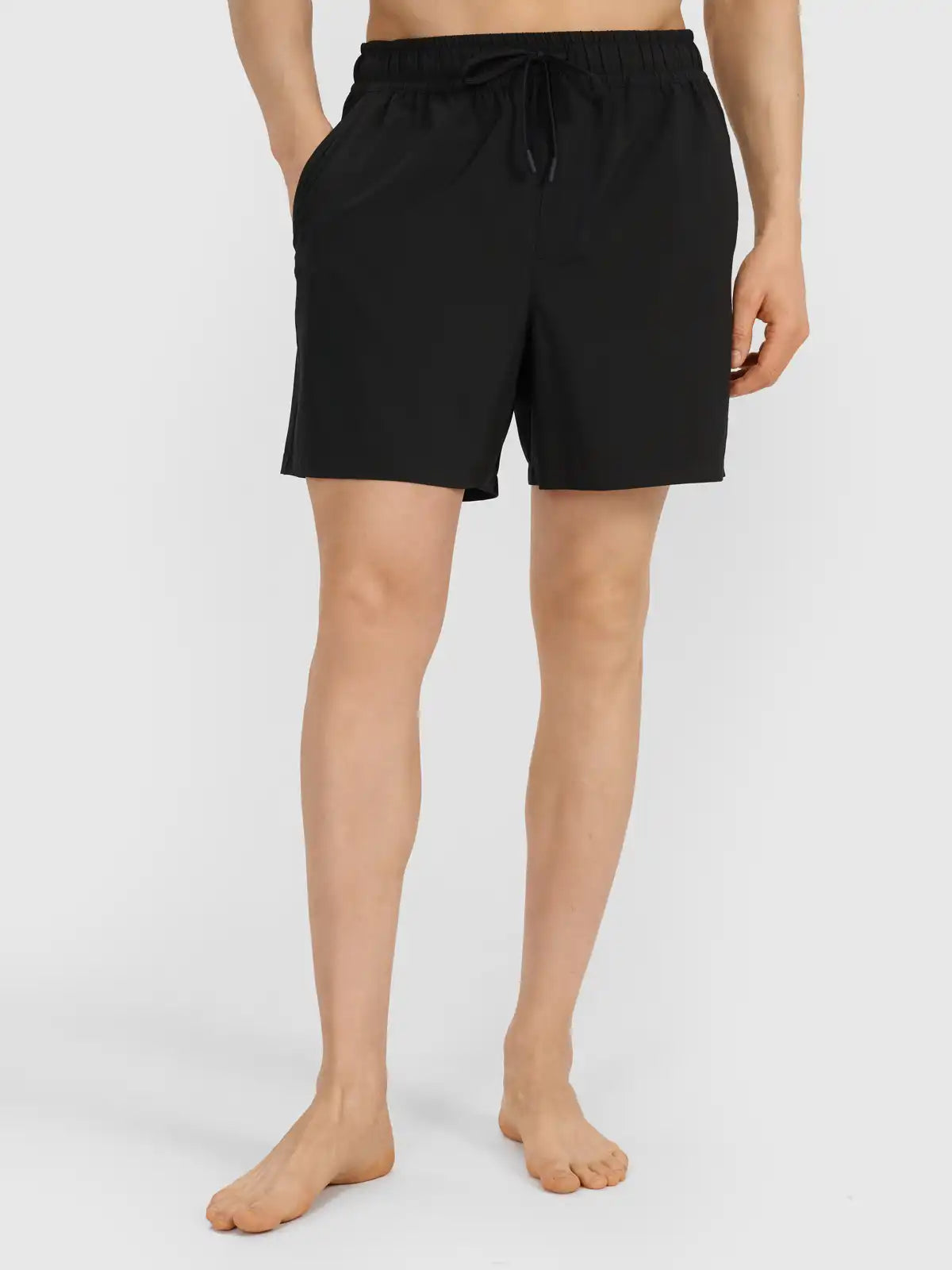 Мужские пляжные шорты 4F M134 4FWSS25UBDSM134 deep black