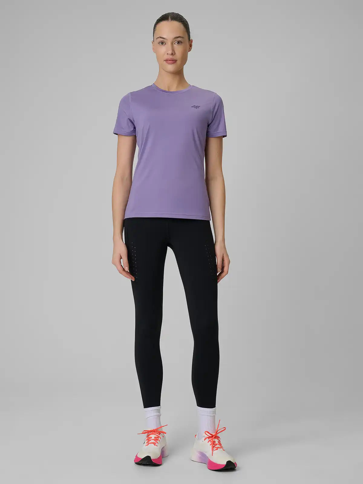 Женская футболка для фитнеса 4F 1846 4FWSS26TFTSF1846 violet