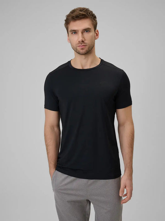 Tricou de antrenament pentru bărbați 4F M1785 4FWSS26TFTSM1785 deep black