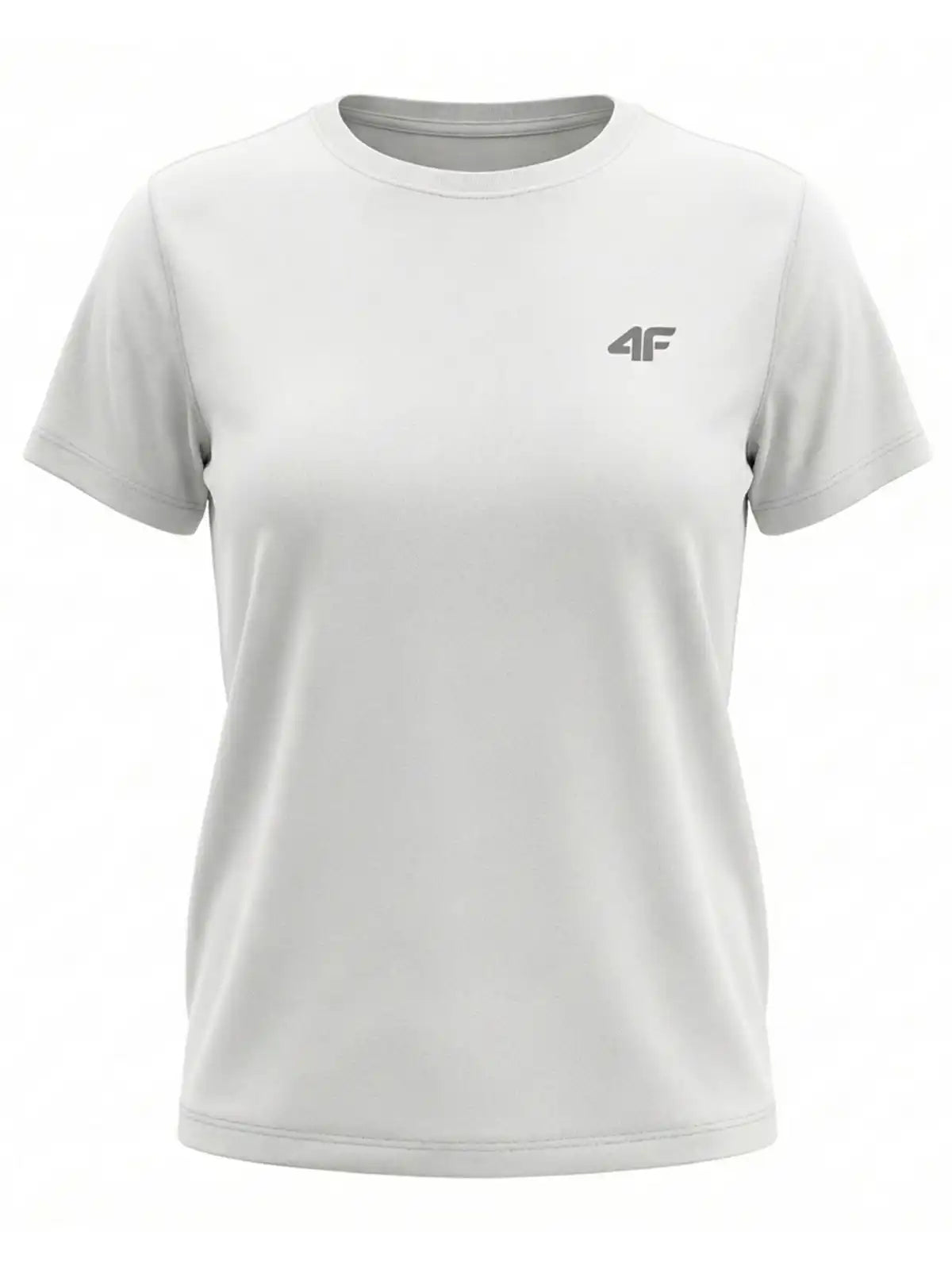 Tricou pentru femei casual 4F F3308 4FWMM00TTSHF3308 white