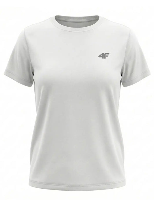 Tricou pentru femei casual 4F F3308 4FWMM00TTSHF3308 white