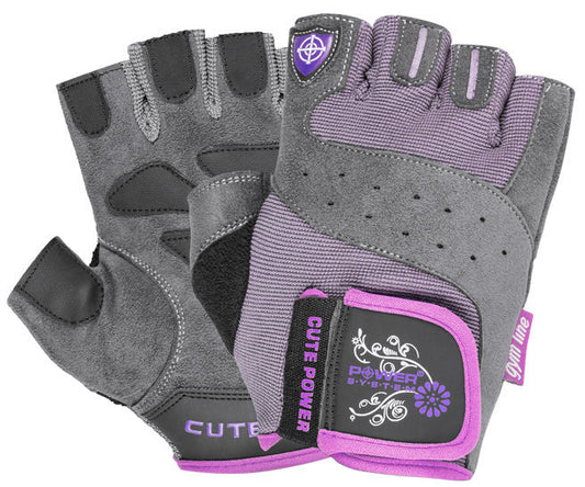 Перчатки для фитнеса cute power-purple