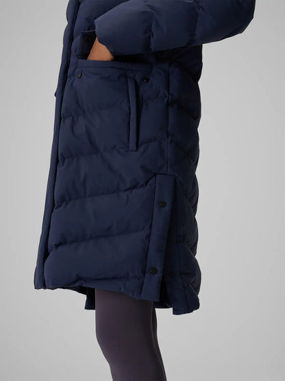 Женский длинный пуховик 4F F0929 4FWAW26TDJAF0929 navy