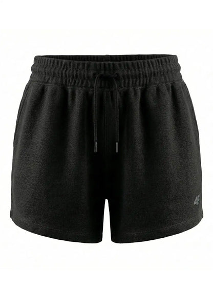 Pantaloni scurți pentru femei casual 4F F0832 4FWMM00TSHOF0832 deep black