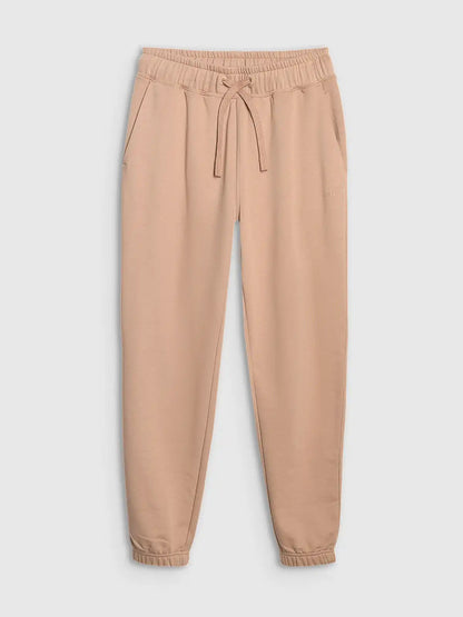 Joggeri pentru femei 4F  F1269 4FWAW25TTROF1269 beige