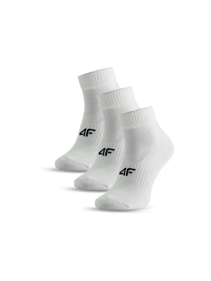 Șosete 4F cas M736 4FWMM00USOCM736 (3pack) white