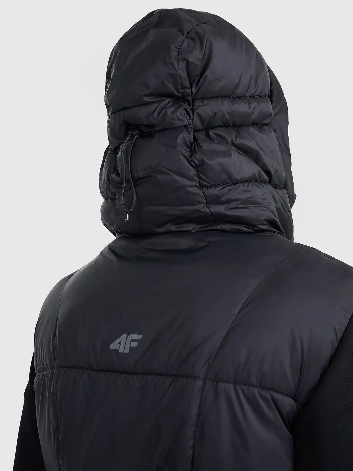 Vestă lungă din puf pentru femei 4F F221 4FWAW25TVJAF221 deep black