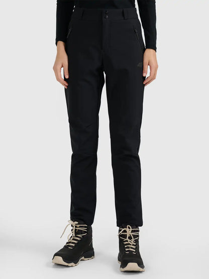 Pantaloni impermeabili pentru femei 4F F0988 4FWAW25TFTRF0988 deep black