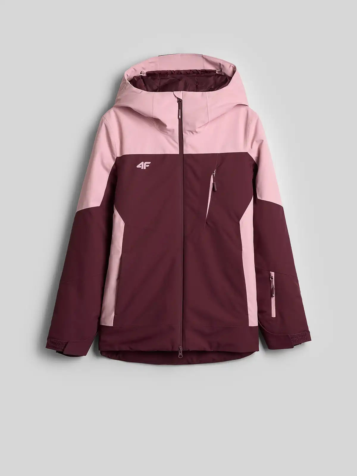 Женская лыжная куртка 4F F1224 4FWAW26TTJAF1224 burgundy