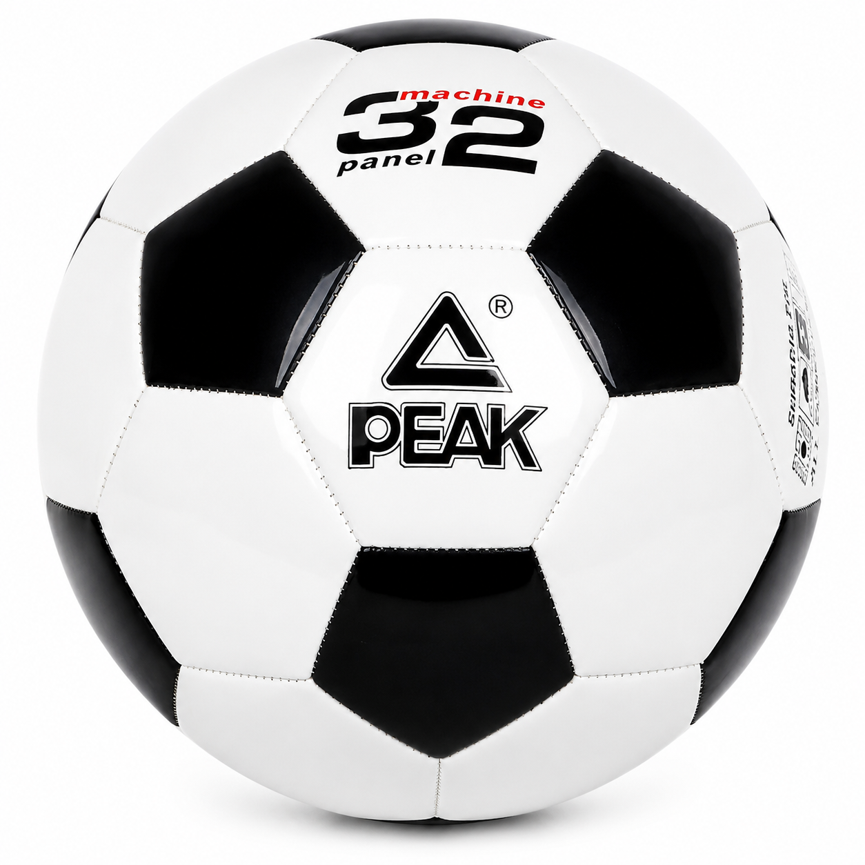 Футбольный мяч Peak Q2261010 black/white