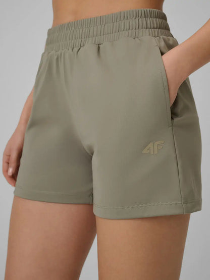 Женские шорты для фитнеса  4F F1316 4FWSS26TFSHF1316 green