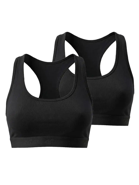 Бра хлопковый 4F F041 (2pack) 4FWMM00UBRAF041 deep black