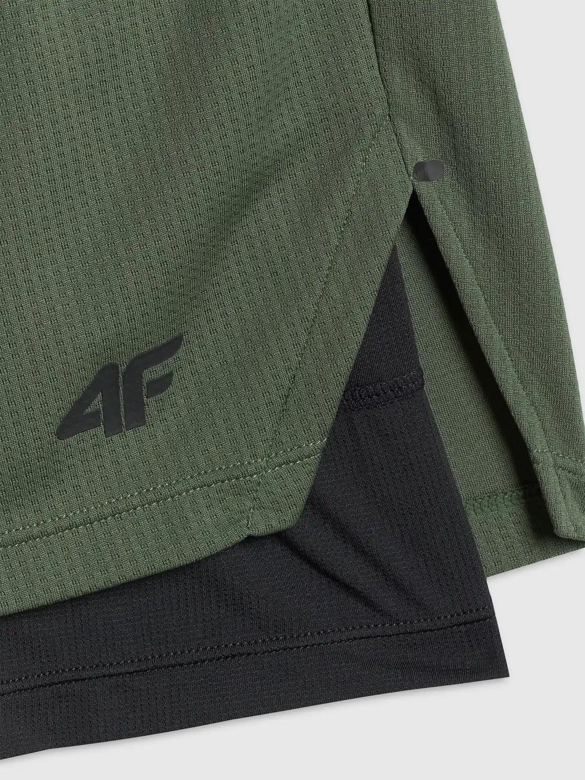 Мужские шорты для тренировок 4F M1259 FNK 2in1 4FWSS26TFSHM1259 khaki