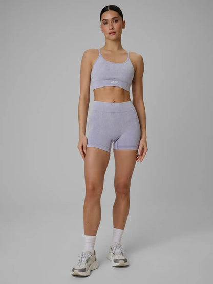 Bra pentru fitness 4F F203 4FWSS26USBAF203 violet