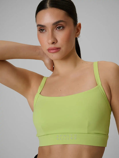 Bra pentru fitness 4F F207 4FWSS26USBAF207 light green