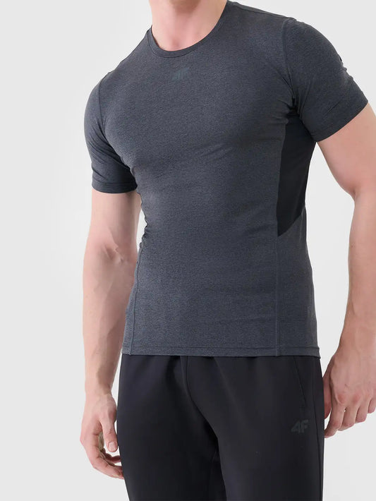 Мужская футболка для тренировок 4F M1787 4FWSS26TFTSM2141  anthracite melange