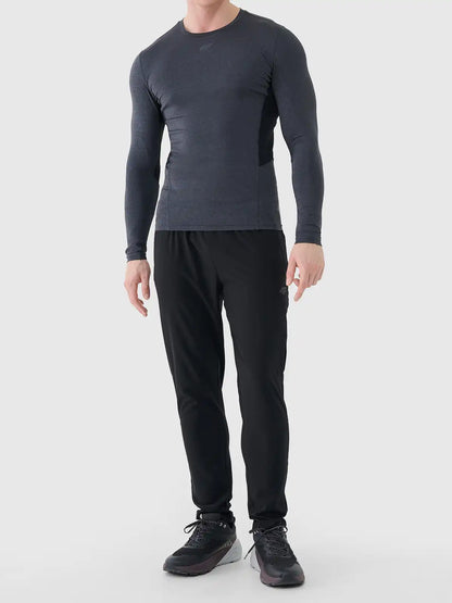 Pantaloni sportivi pentru bărbați 4F M1047 4FWSS26TFTRM1047 deep black