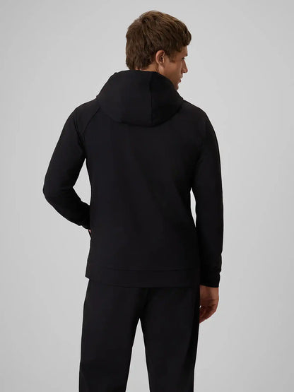 Мужской батник на молнии для фитнеса 4F M0973 4FWAW26TFSWM0973 deep black