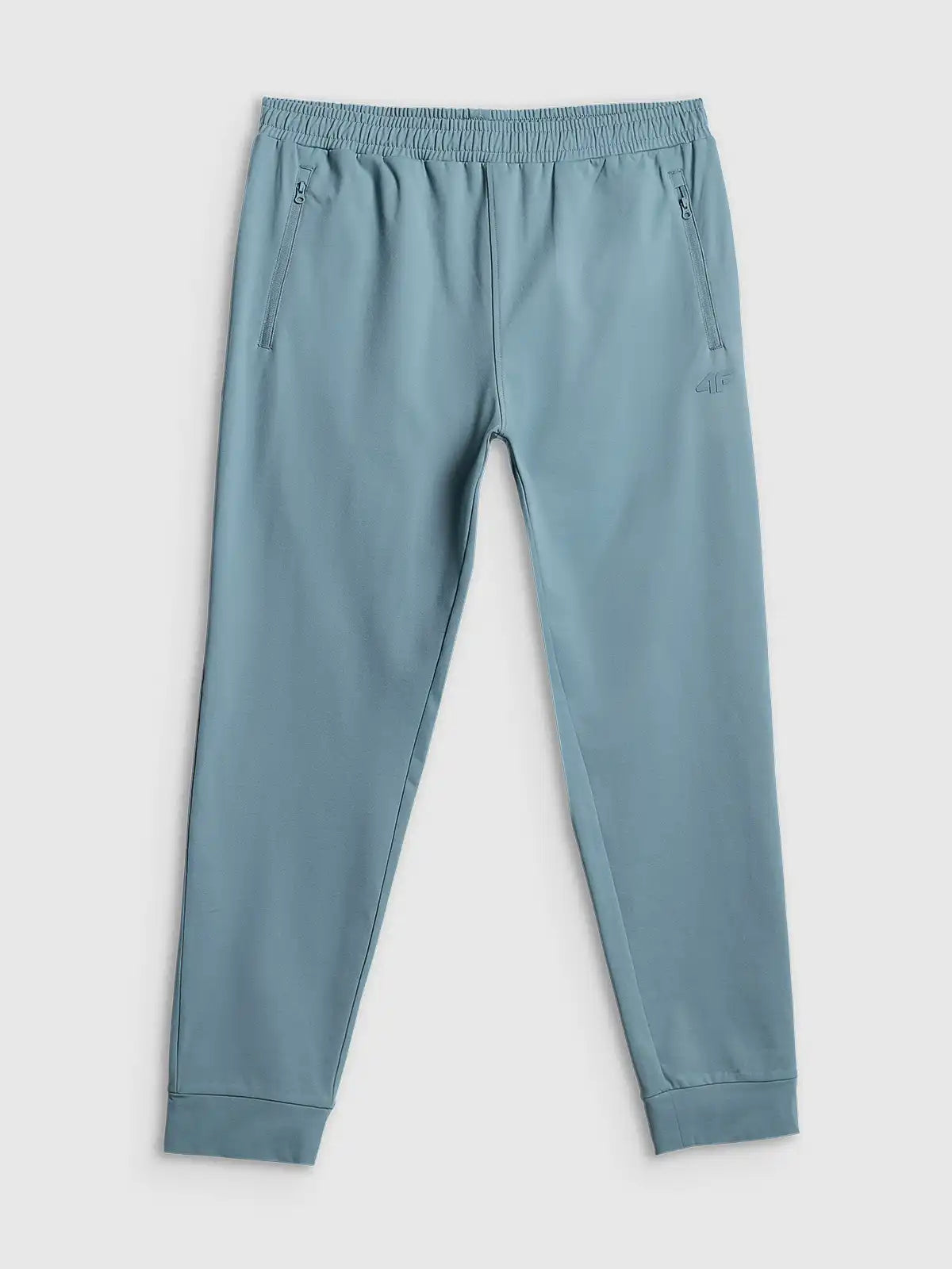 Pantaloni sportivi pentru bărbați 4F M1046 4FWSS26TFTRM1046 denim melange