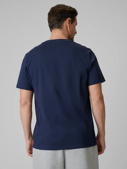 Tricou pentru bărbați casual 4F M3324 4FWSS26TTSHM3324 navy